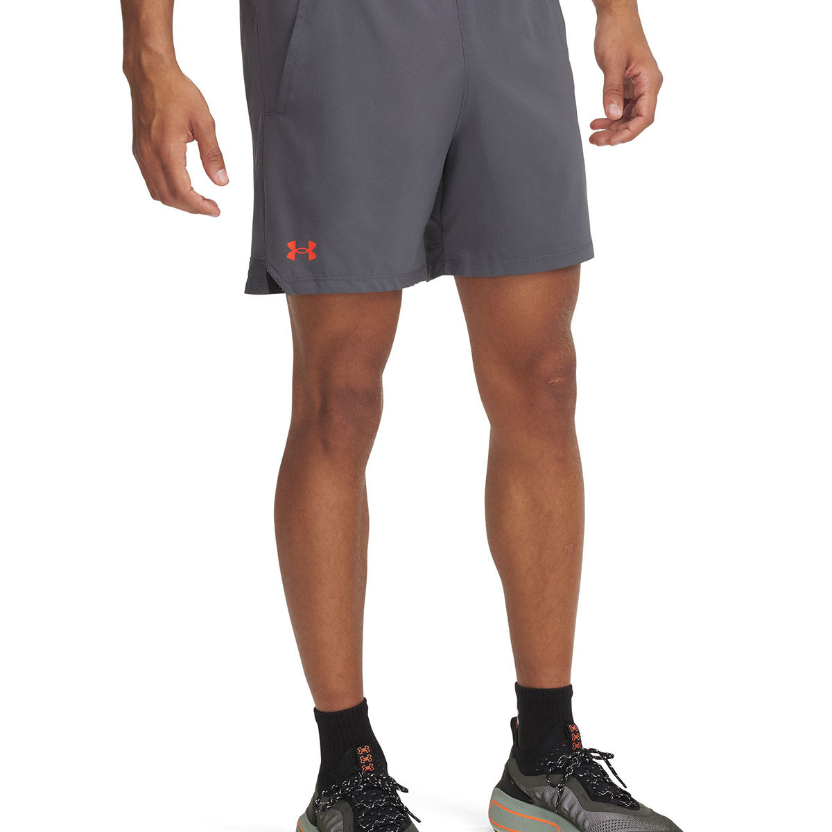 Short Training Hombre Color Gris-1