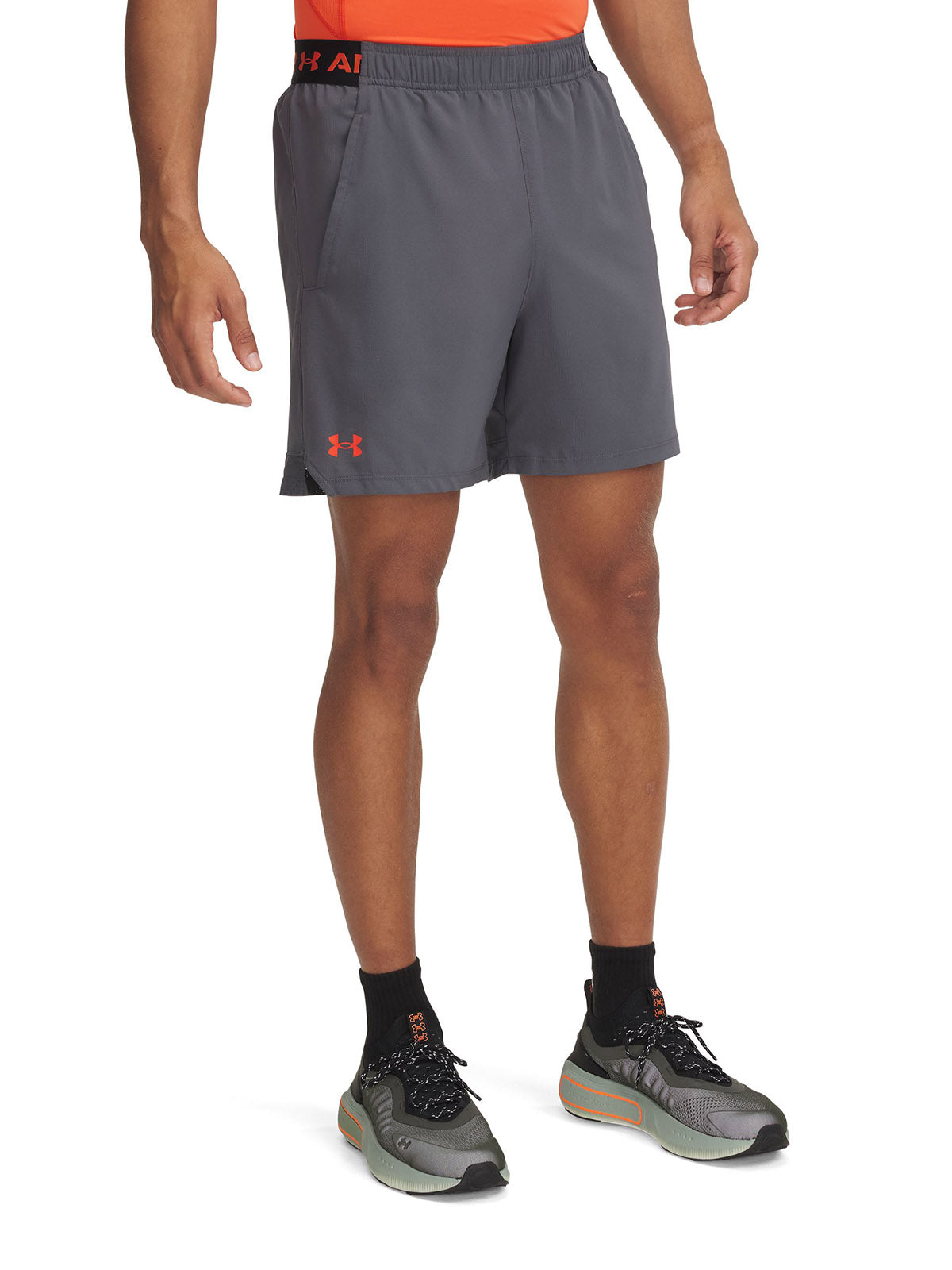 Short Training Hombre Color Gris-1