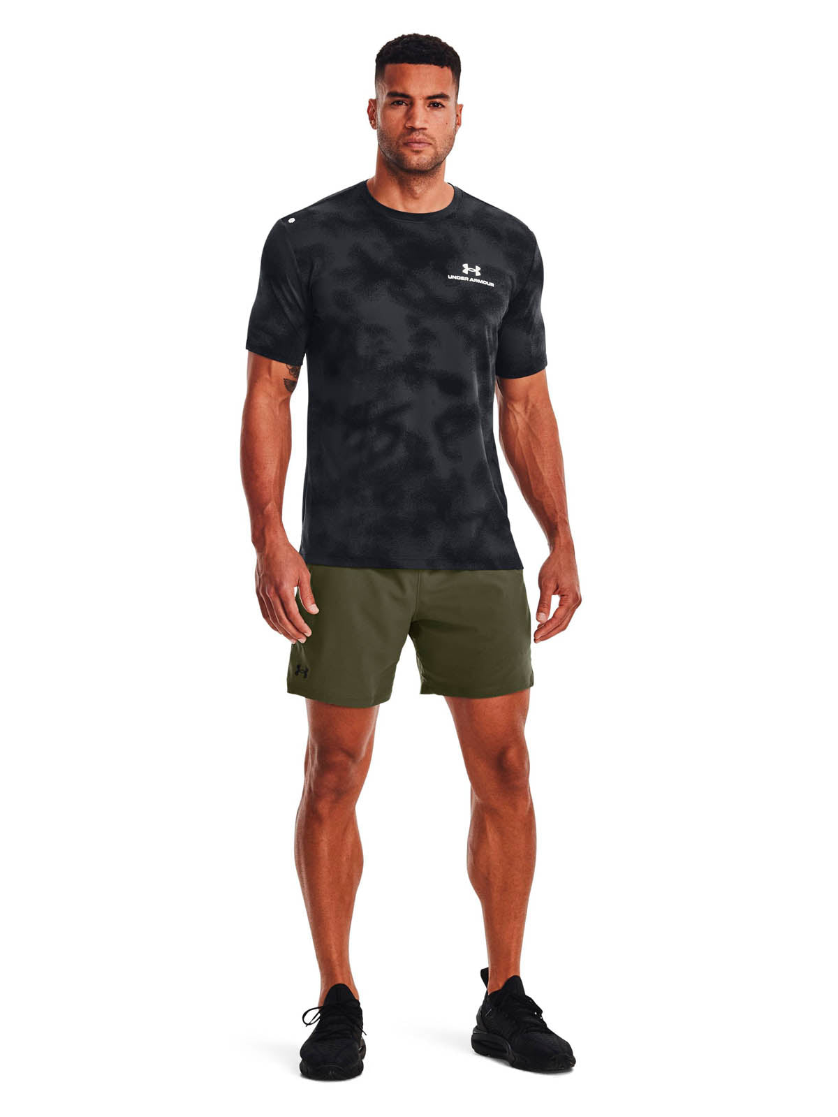 Short Training Hombre Color Verde-5
