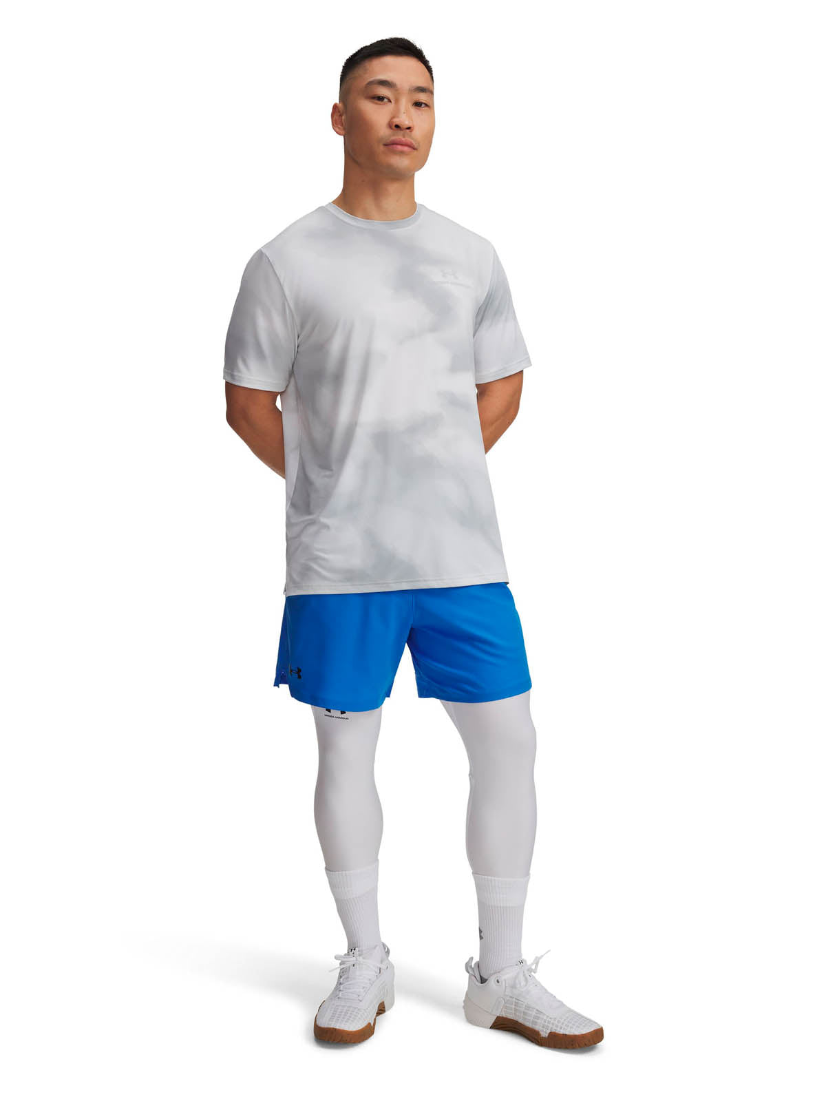 Short Training Hombre Color Azul-3
