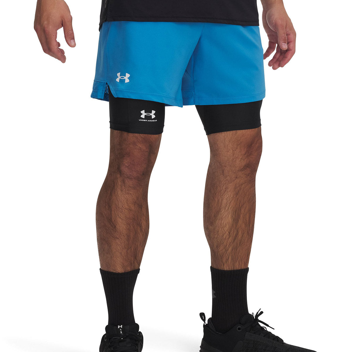 Short Training Hombre Color Azul-1