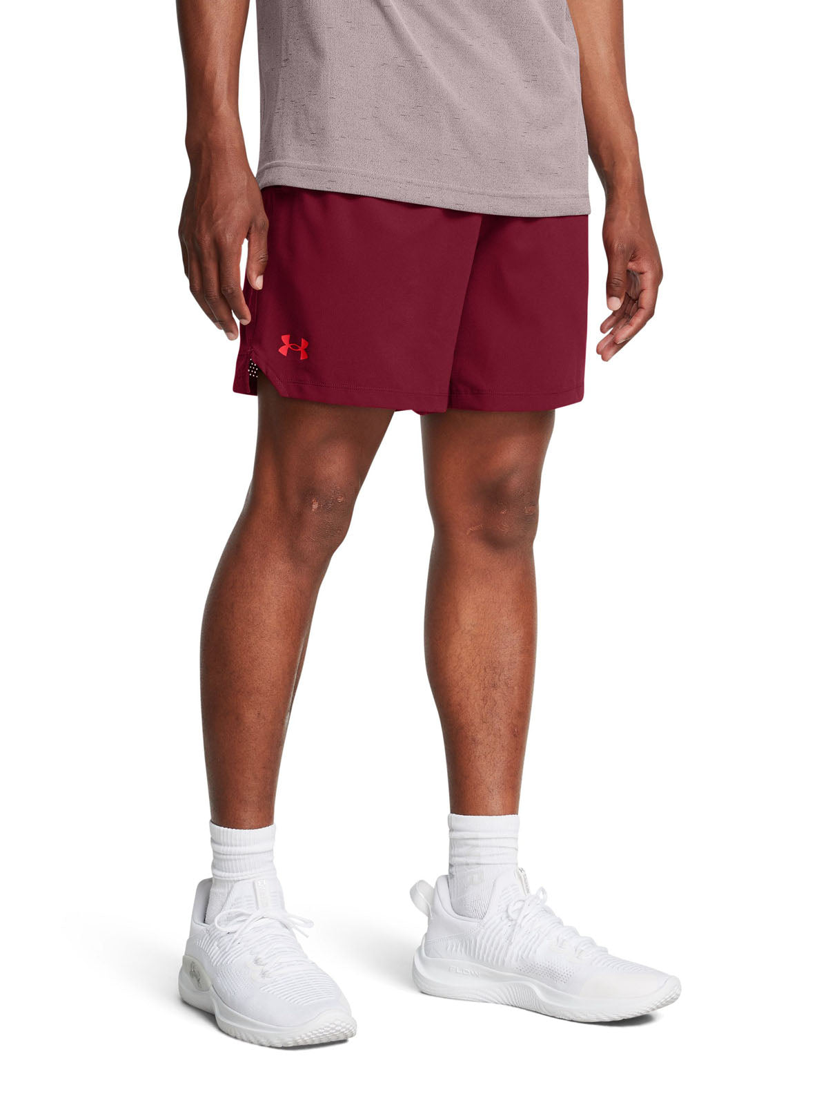 Short Training Hombre Color Rojo-3