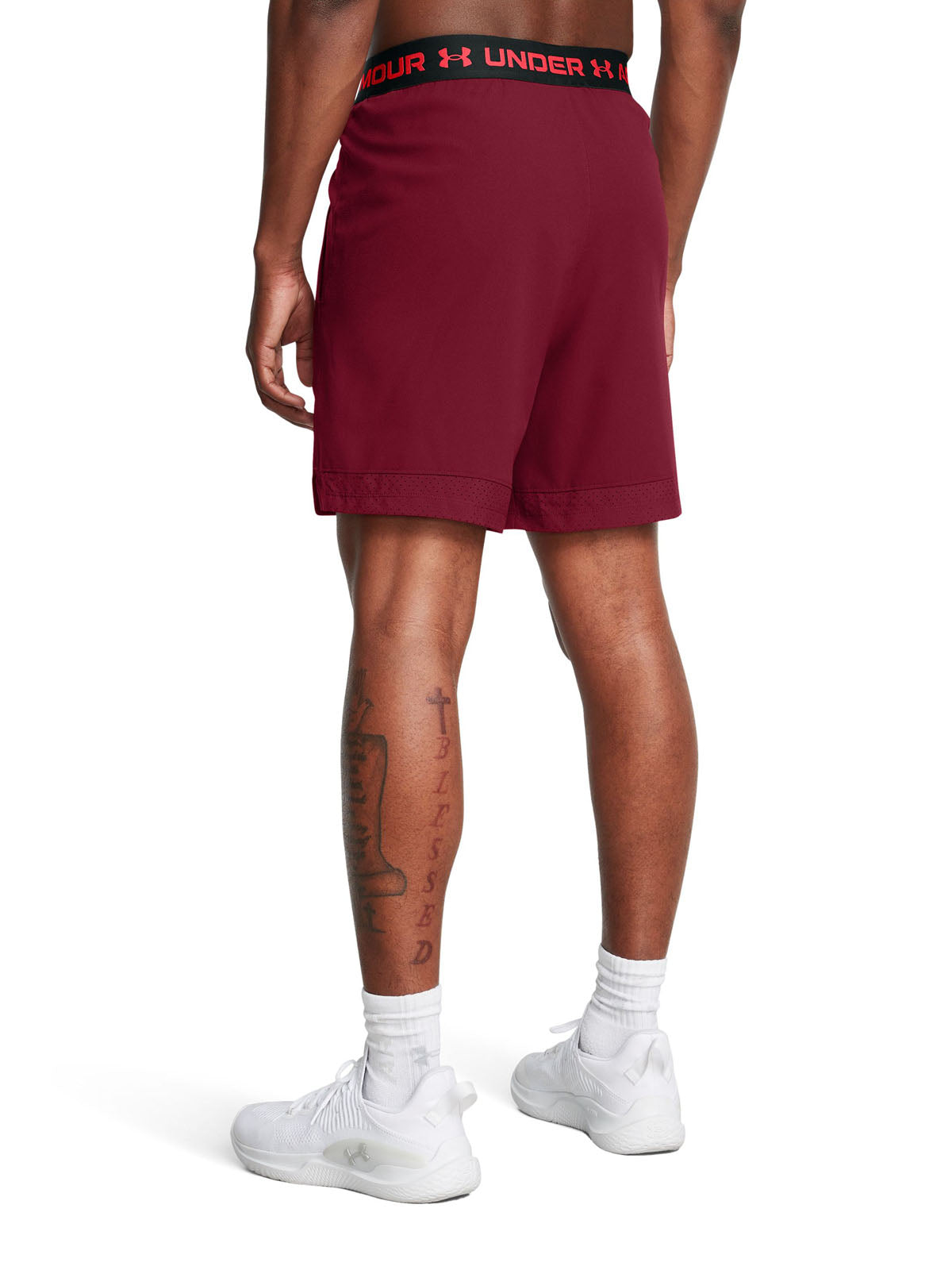 Short Training Hombre Color Rojo-4