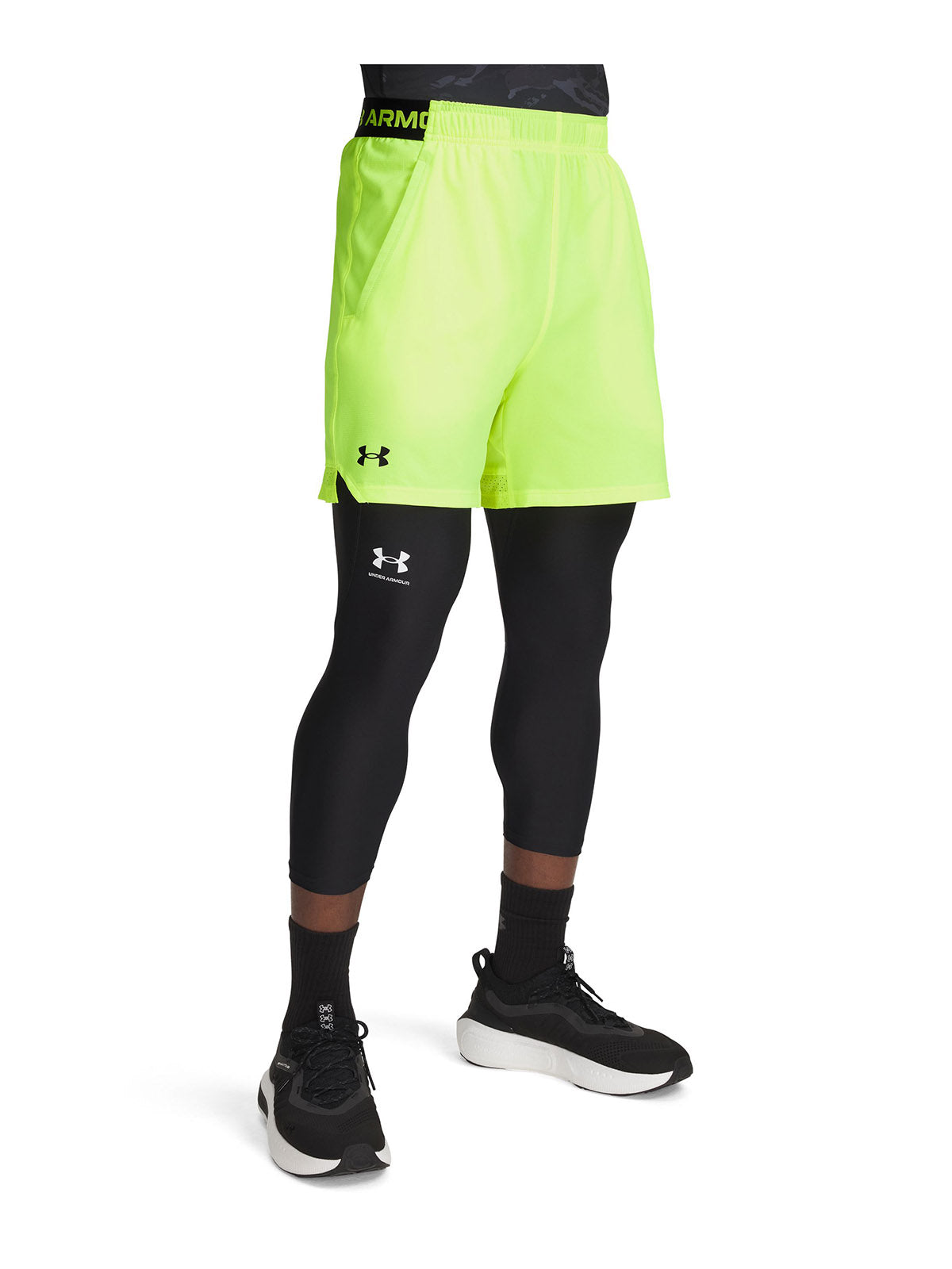Short Training Hombre Color Amarillo-1