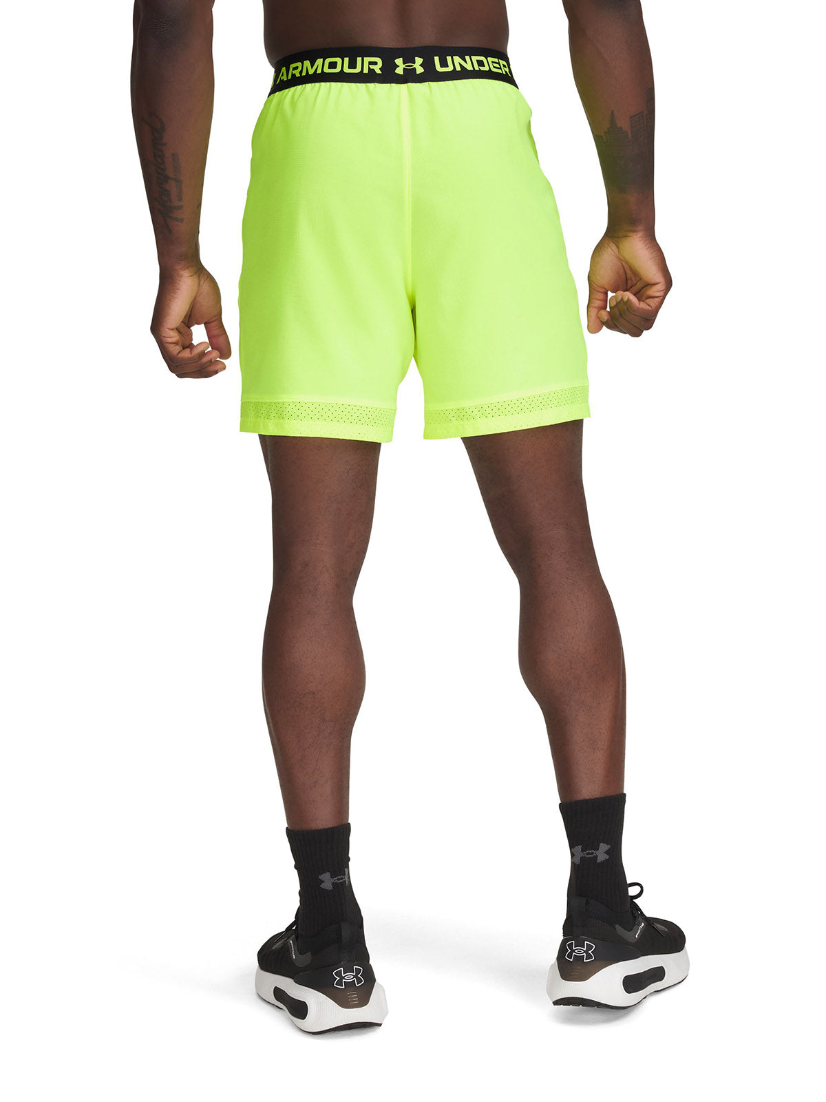 Short Training Hombre Color Amarillo-2