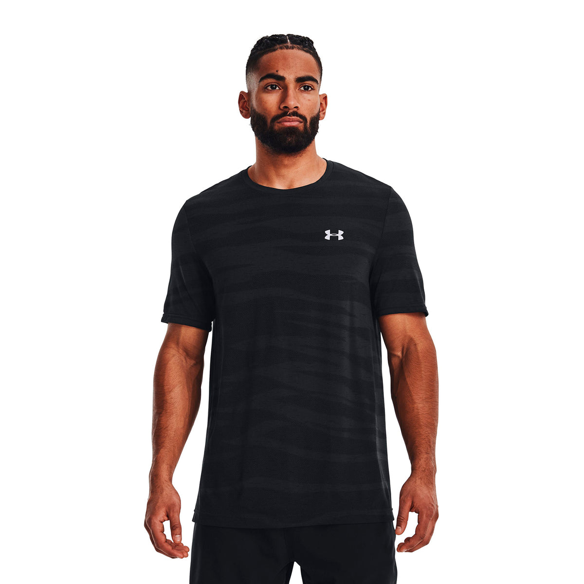 Camiseta Fútbol Hombre Color Negro-3