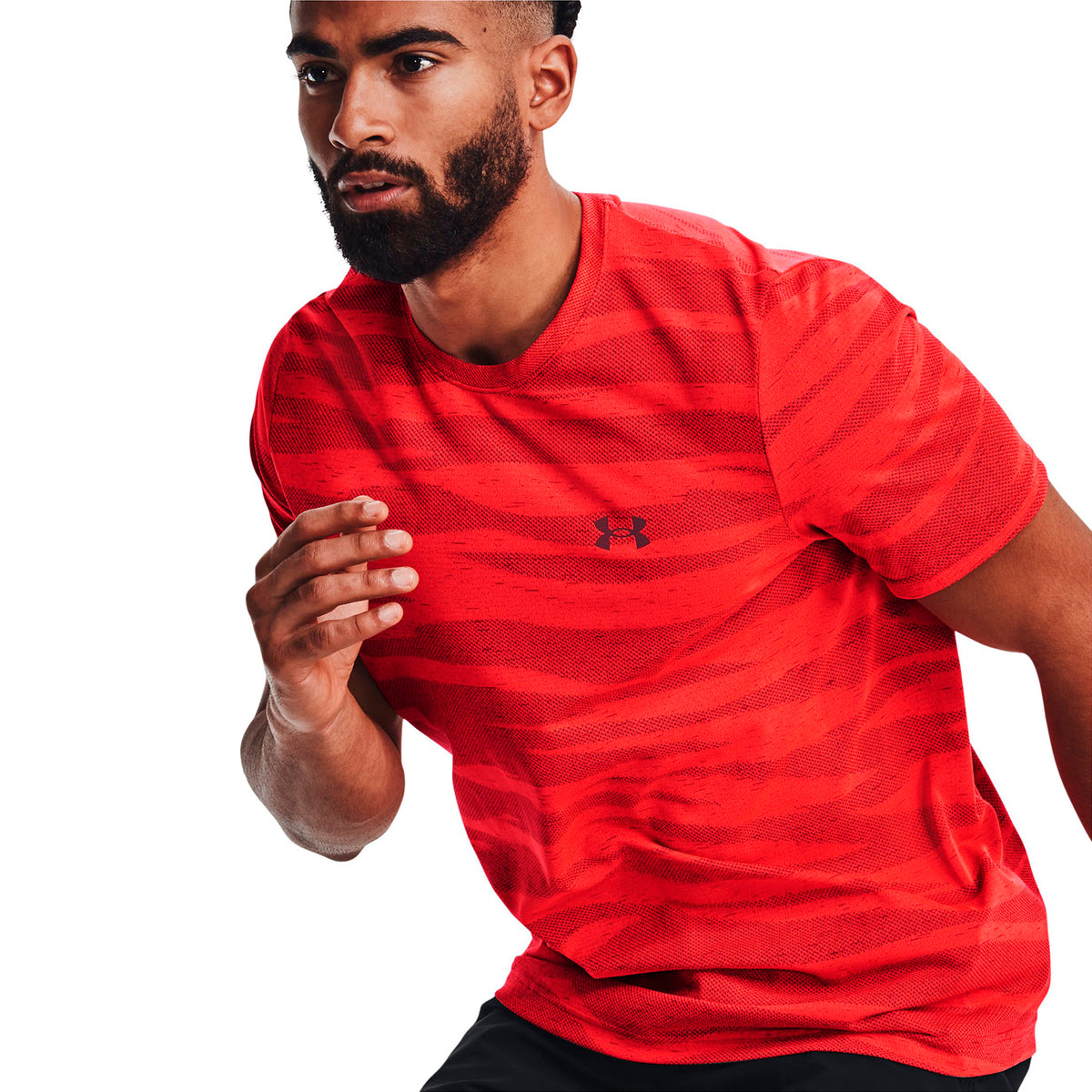 Camiseta Fútbol Hombre Color Rojo-3