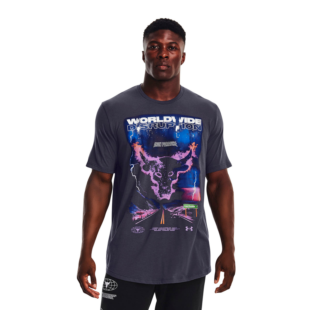 Camiseta Training Hombre Color Gris-3