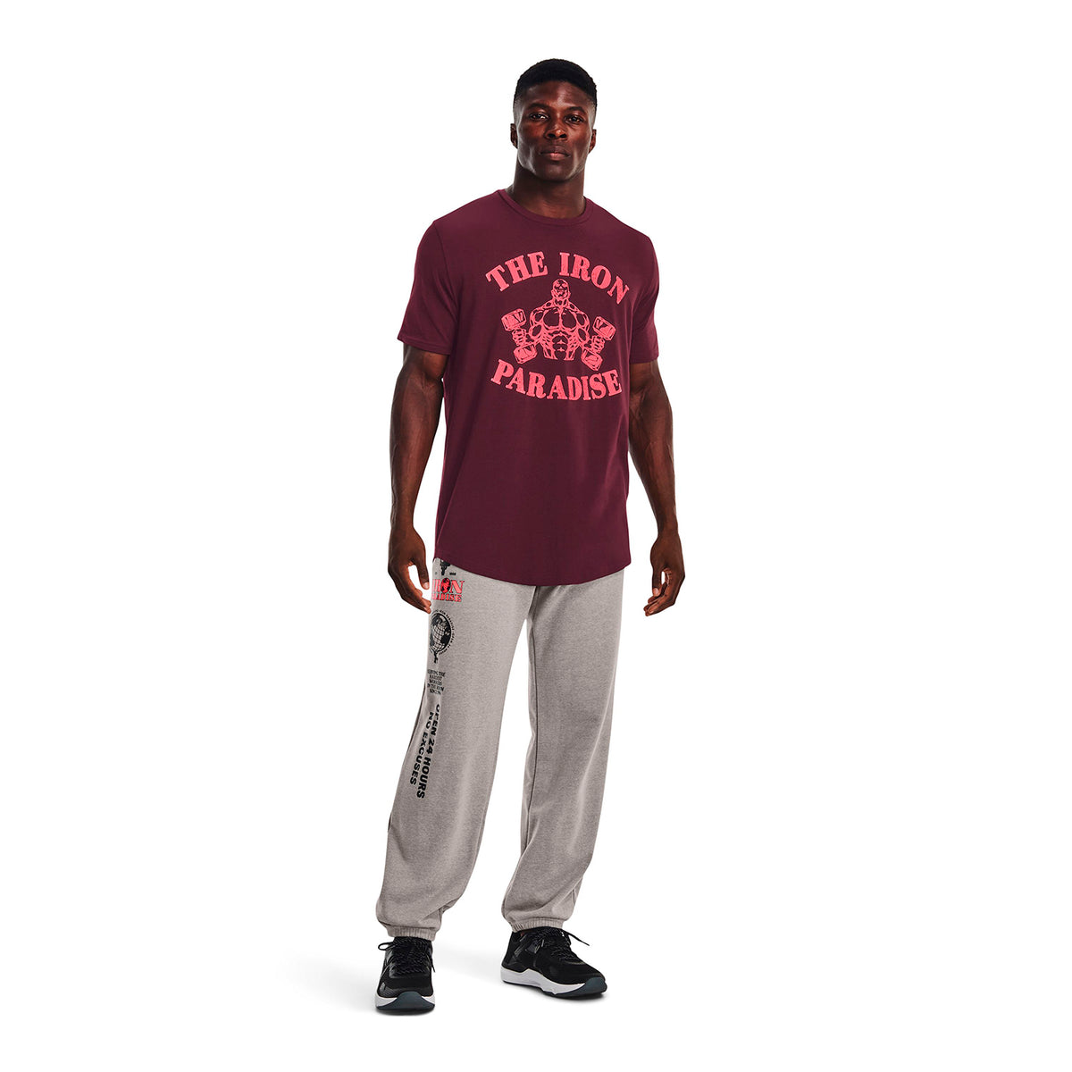 Camiseta Training Hombre Color Rojo-5