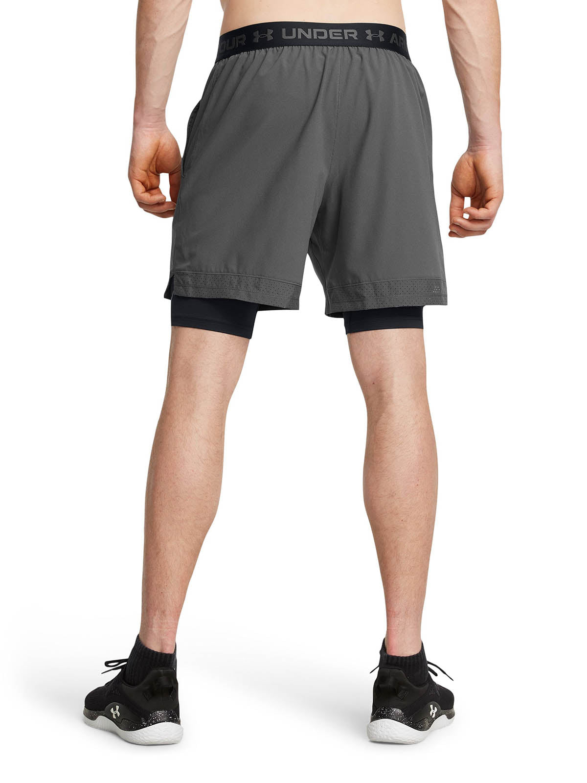 Short Training Hombre Color Gris-4