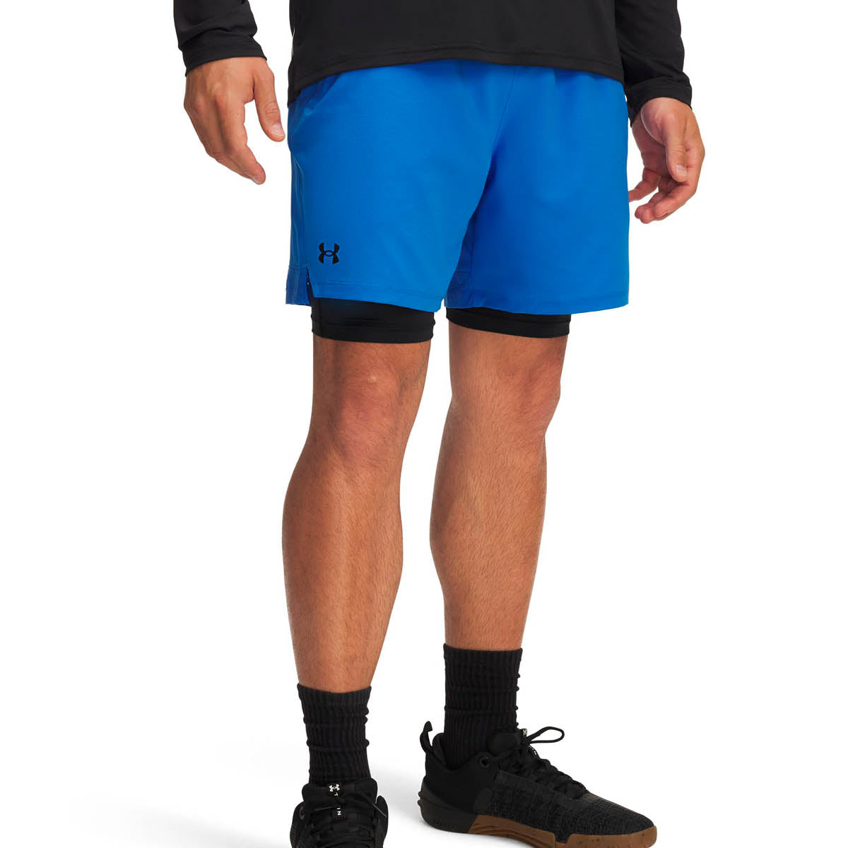 Short Training Hombre Color Azul-1