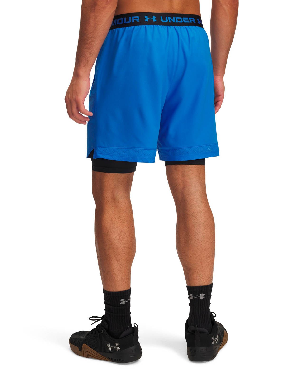 Short Training Hombre Color Azul-2