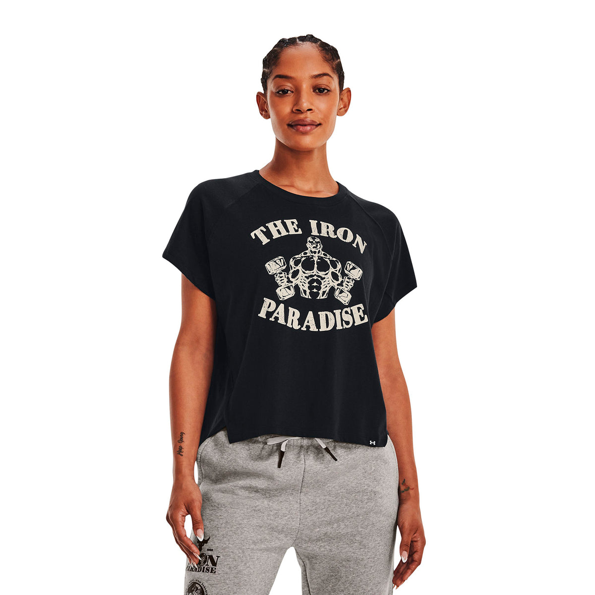 Camiseta Training Mujer Color Negro-3