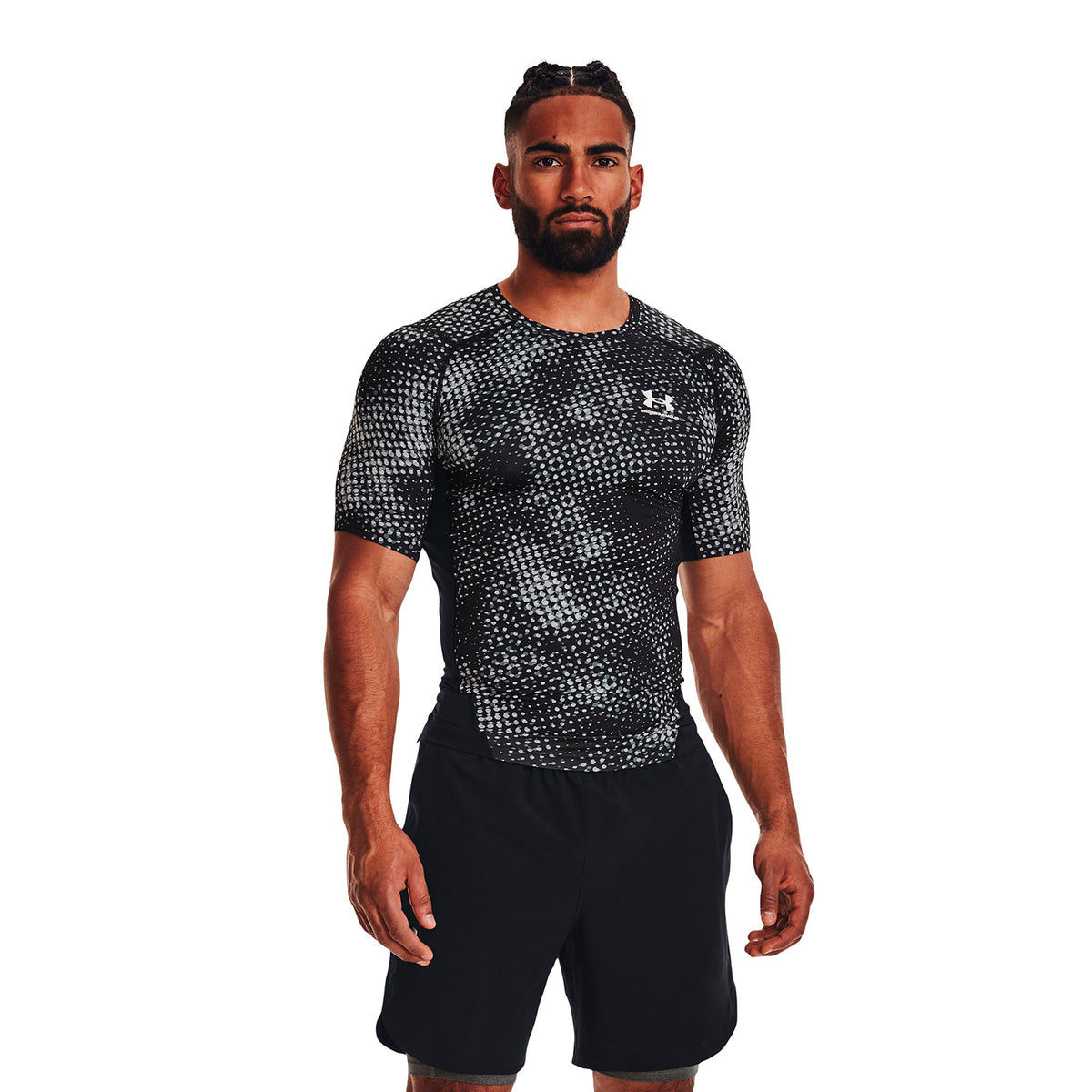Camiseta de Compresión Fútbol Hombre Color Negro-3