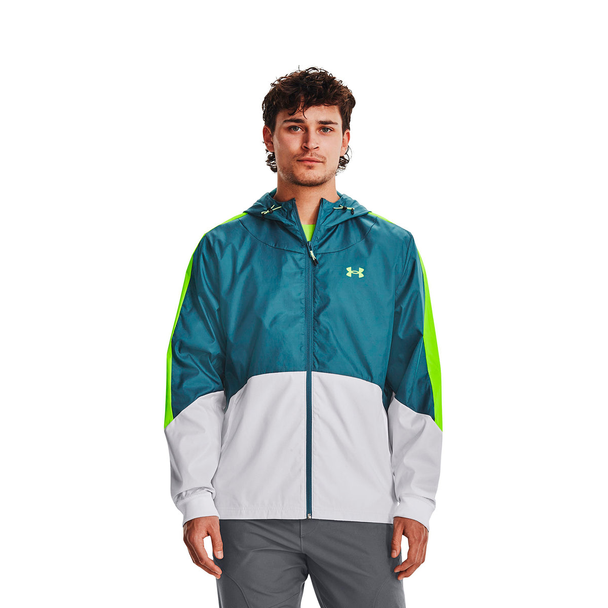 Chaqueta Training Hombre Color Azul-3