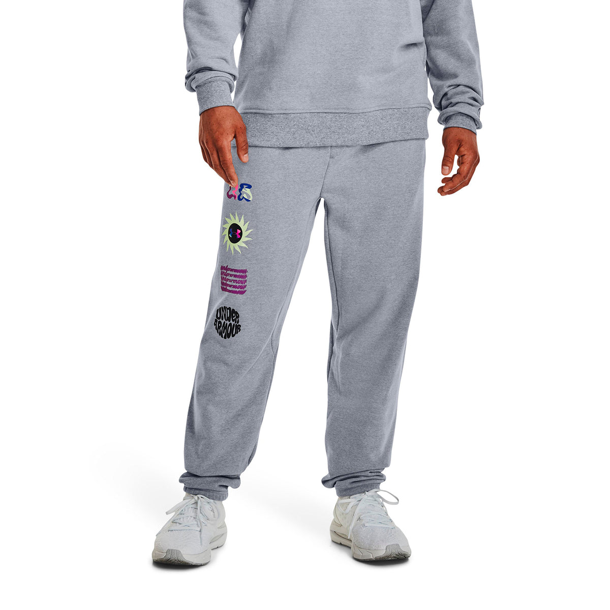 Jogger Training Hombre Color Gris-3