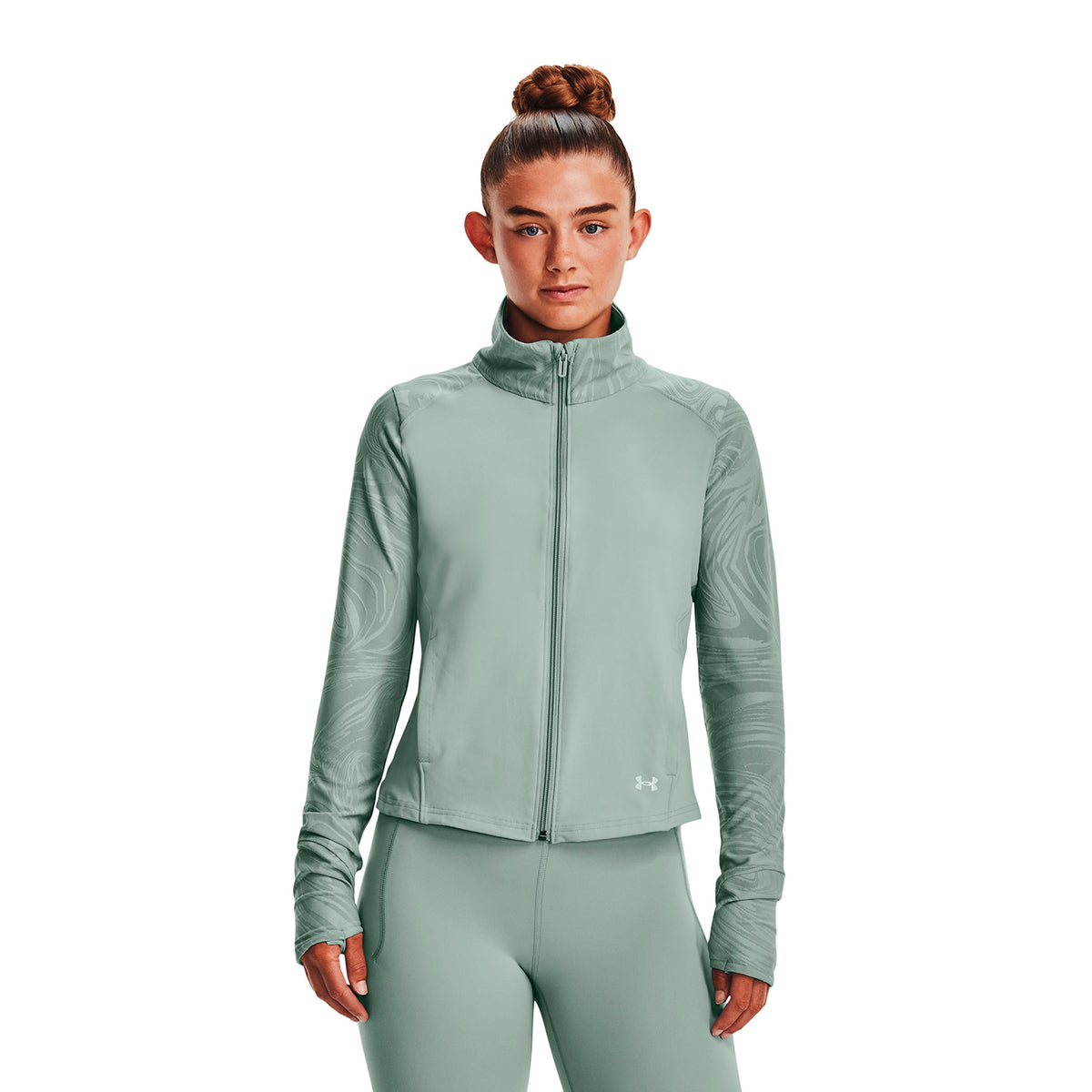 Chaqueta Training Mujer Color Gris-3