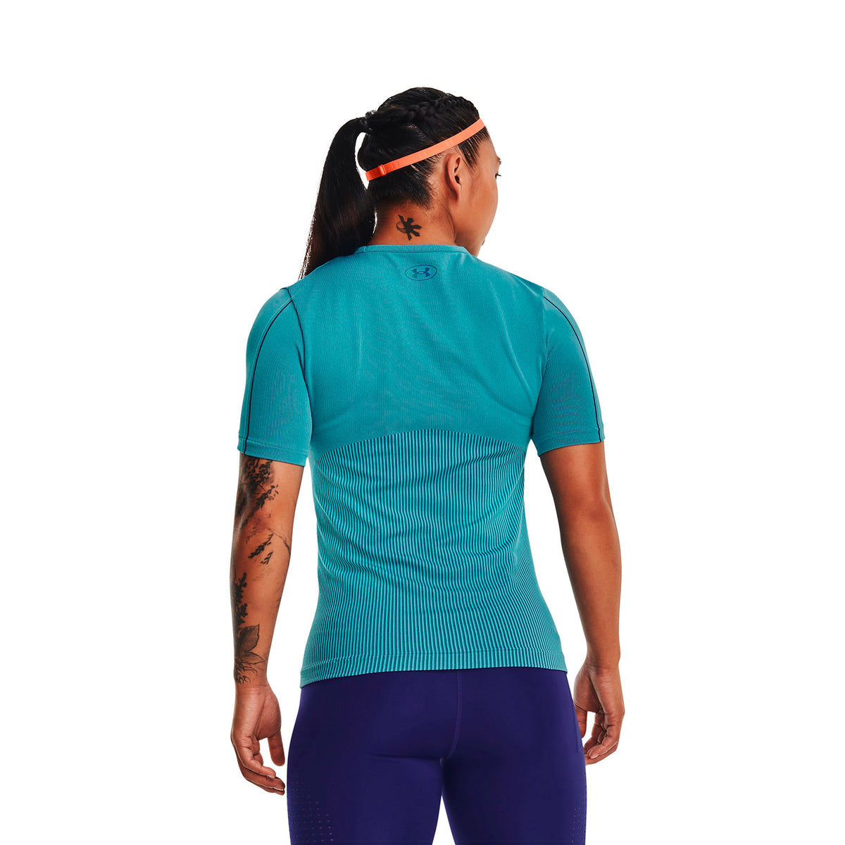 Camiseta Fútbol Mujer Color Azul-4