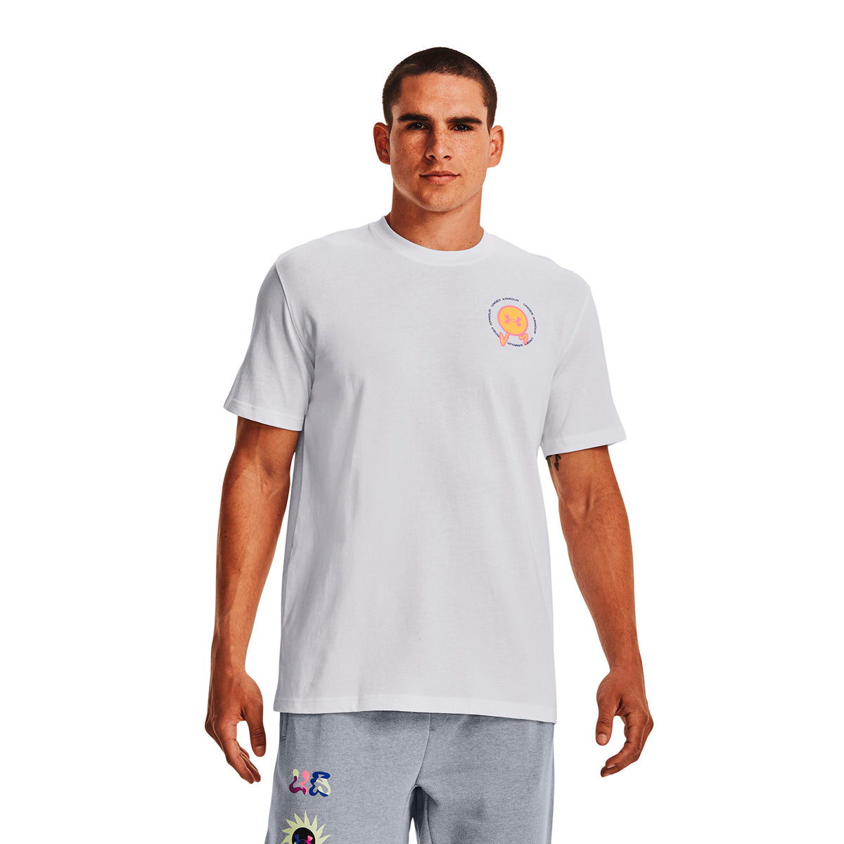 Camiseta Training Hombre Color Blanco-3