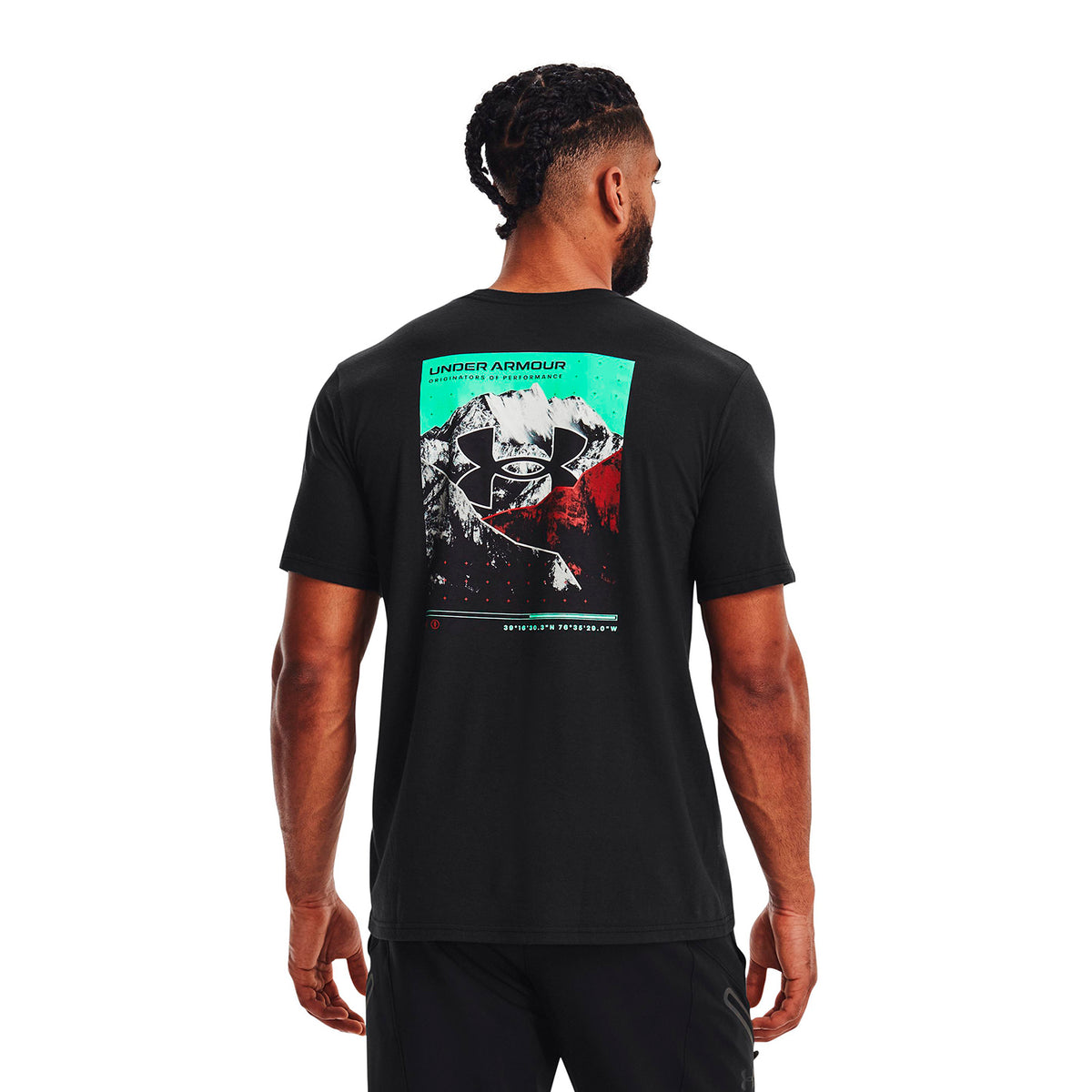 Camiseta Outdoor Hombre Color Negro-3