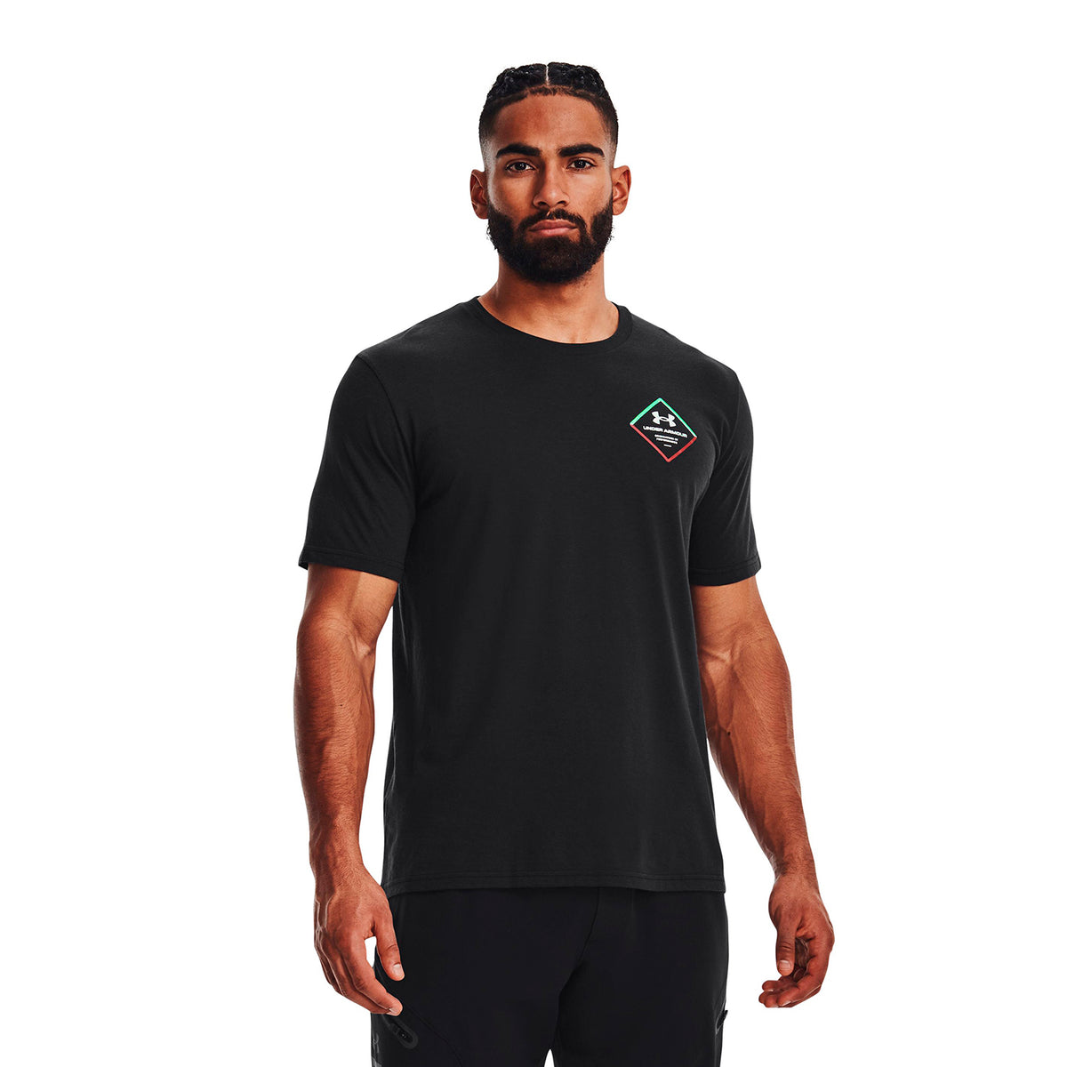 Camiseta Outdoor Hombre Color Negro-4