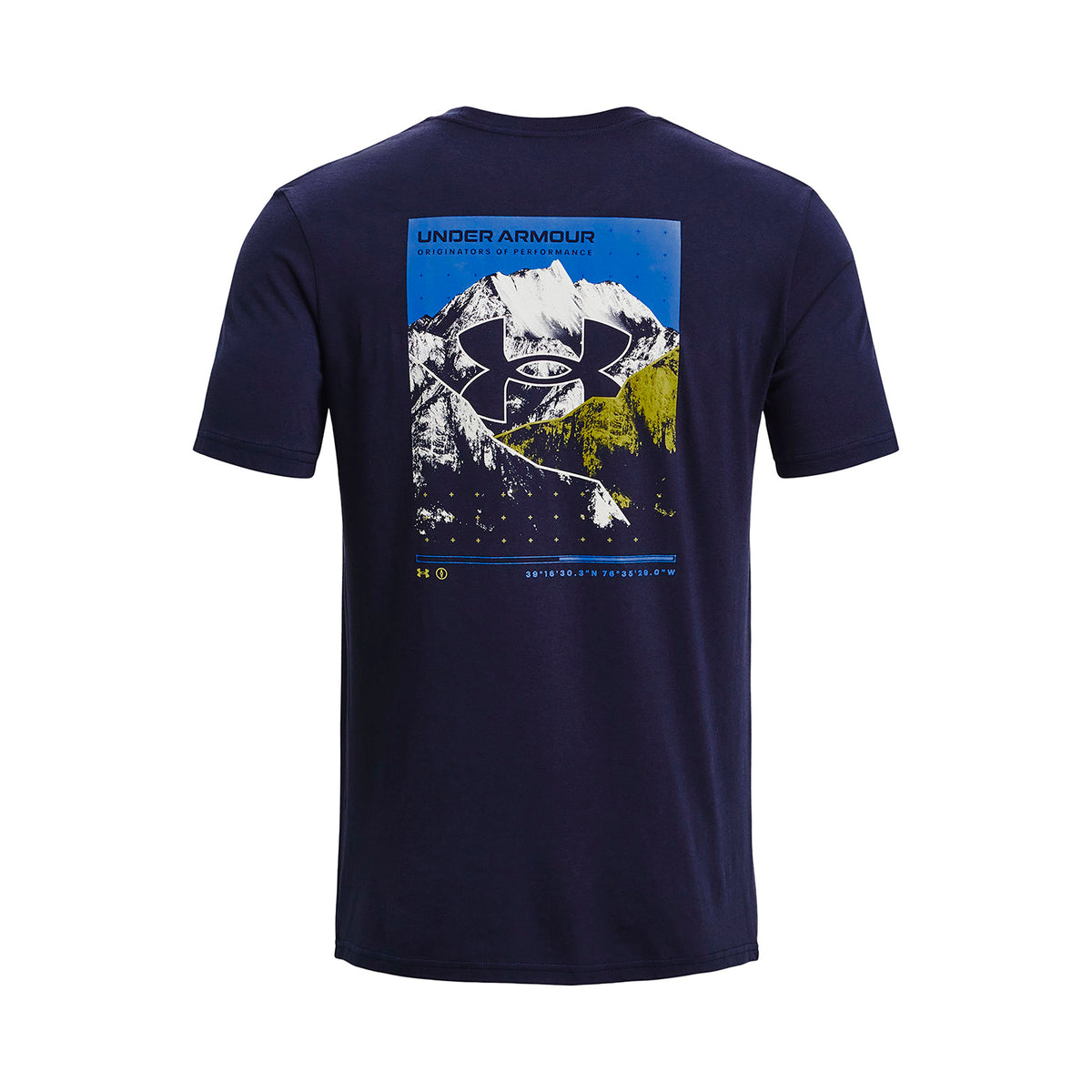 Camiseta Outdoor Hombre Color Azul-2