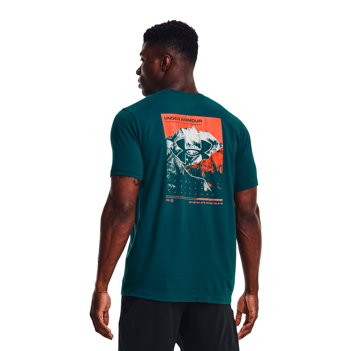 Camiseta Outdoor Hombre Color Verde-3