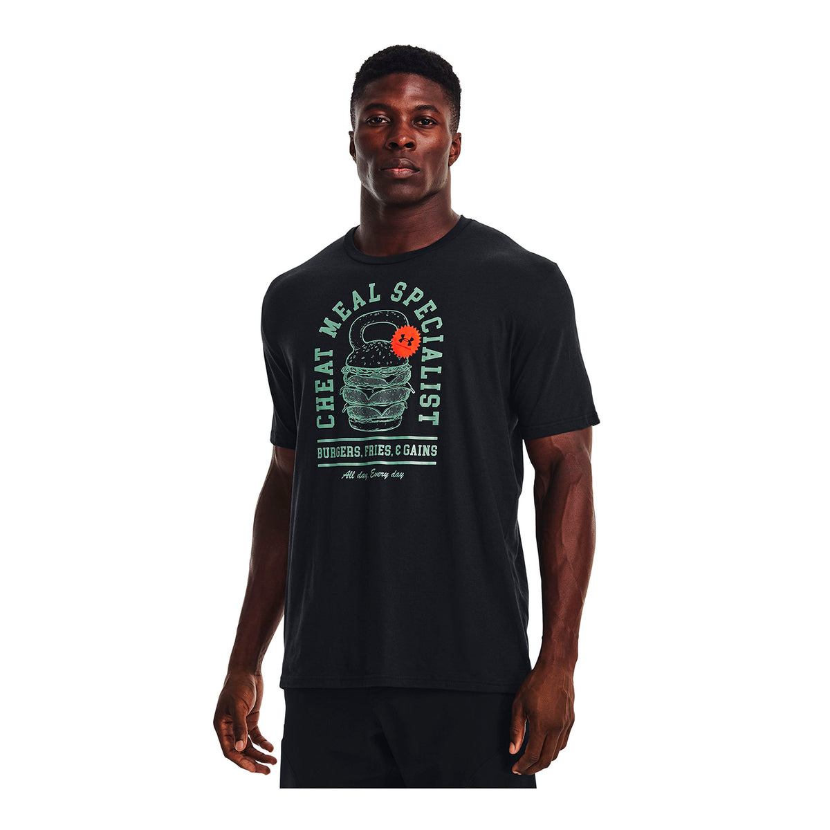 Camiseta Training Hombre Color Negro-3