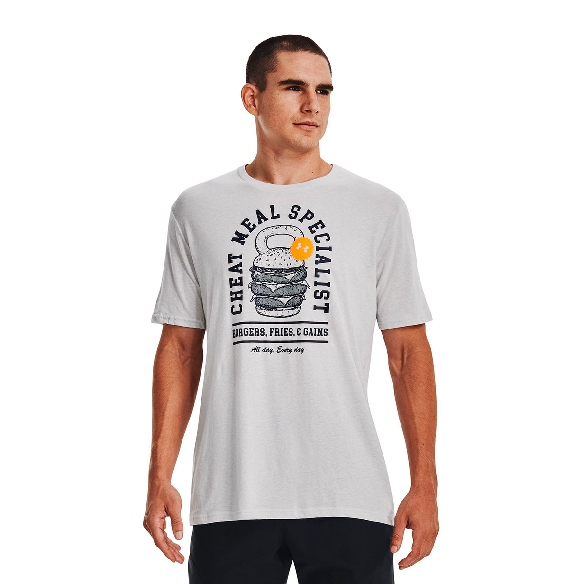 Camiseta Training Hombre Color Gris-3