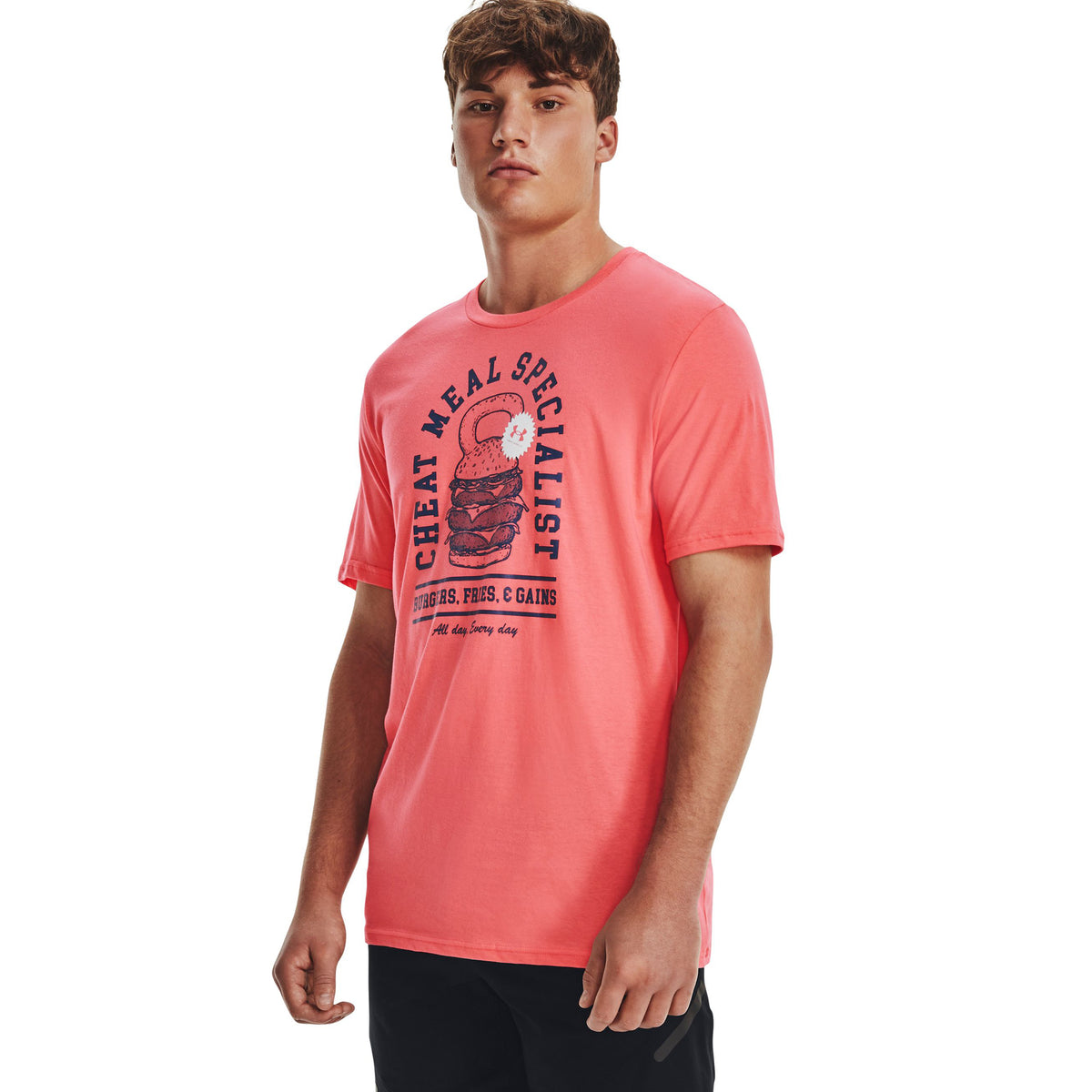 Camiseta Training Hombre Color Rosado-3