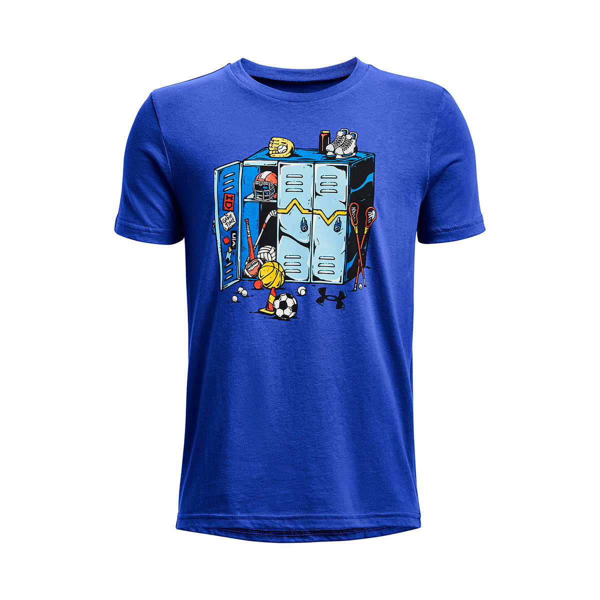 Camiseta Training Niño Color Azul-1