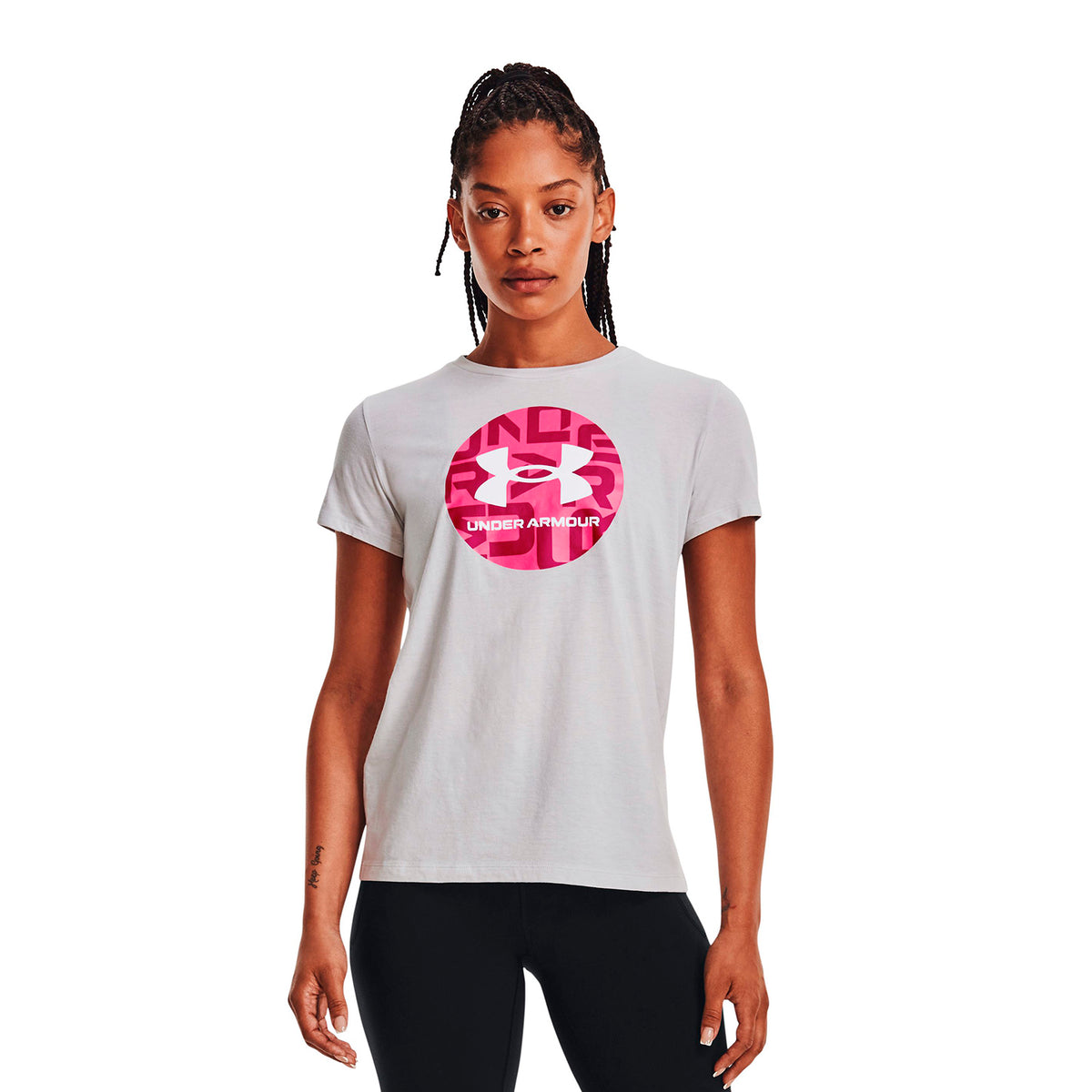 Camiseta Training Mujer Color Gris-3