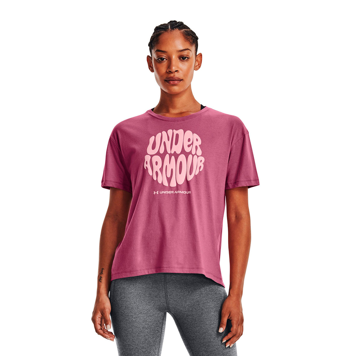 Camiseta Training Mujer Color Rosado-3