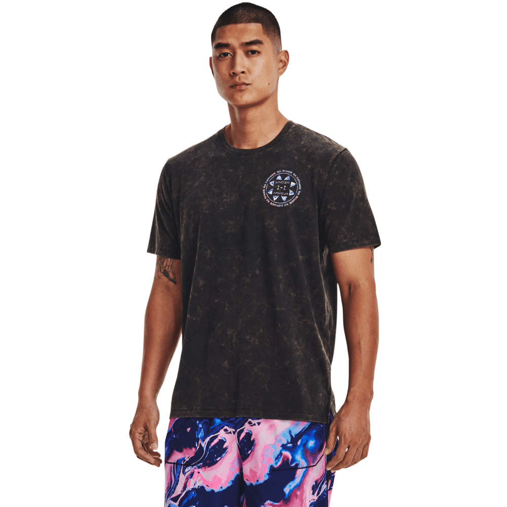 Camiseta Running Hombre Color Negro