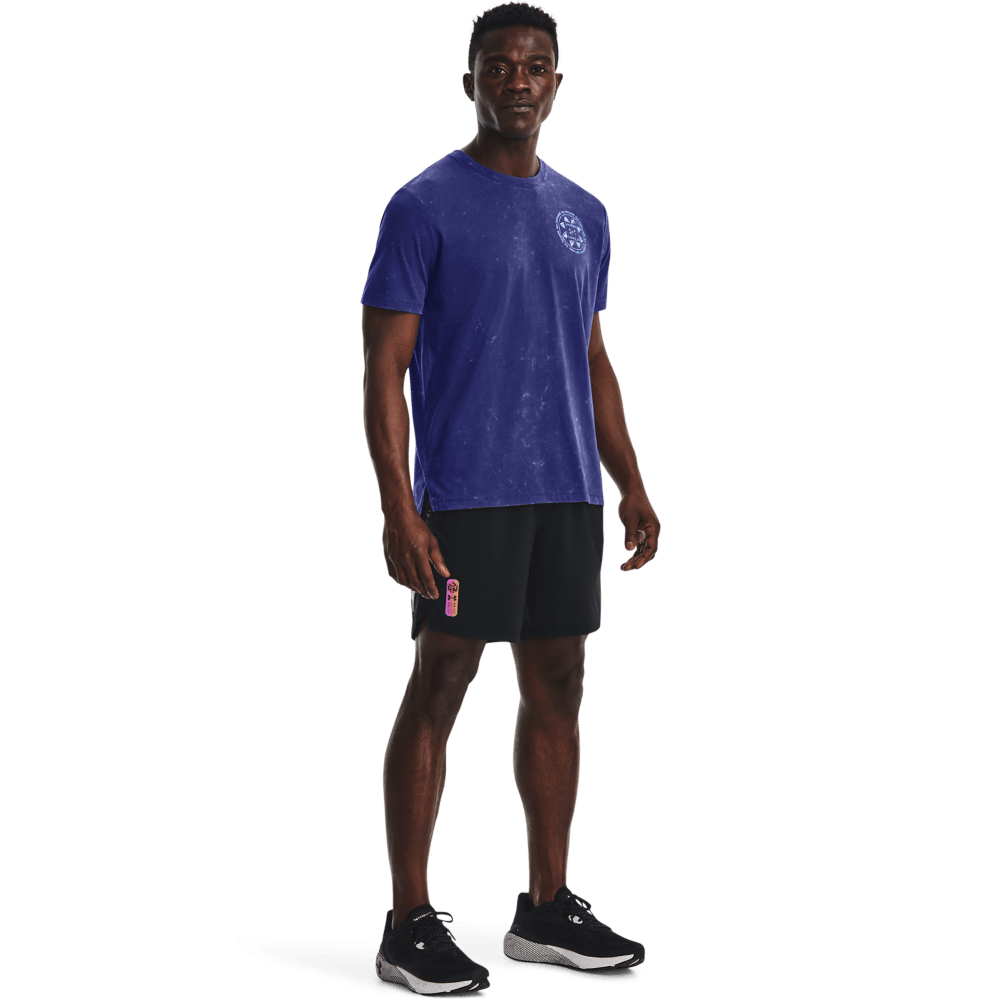 Camiseta Running Hombre Color Azul