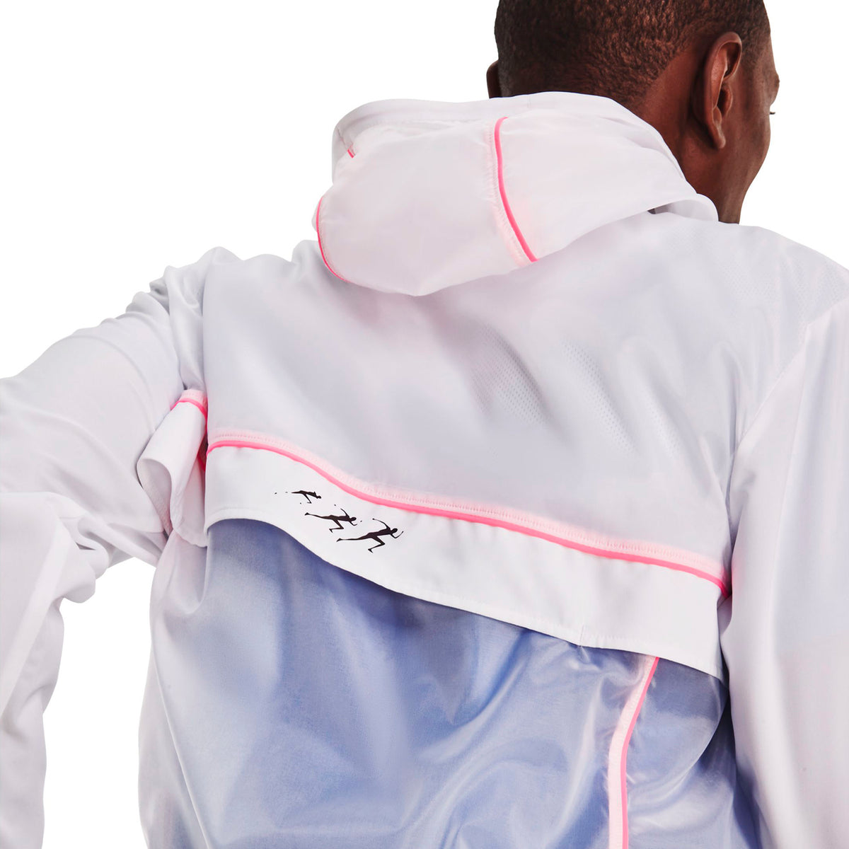 Chaqueta Running Hombre Color Blanco-4