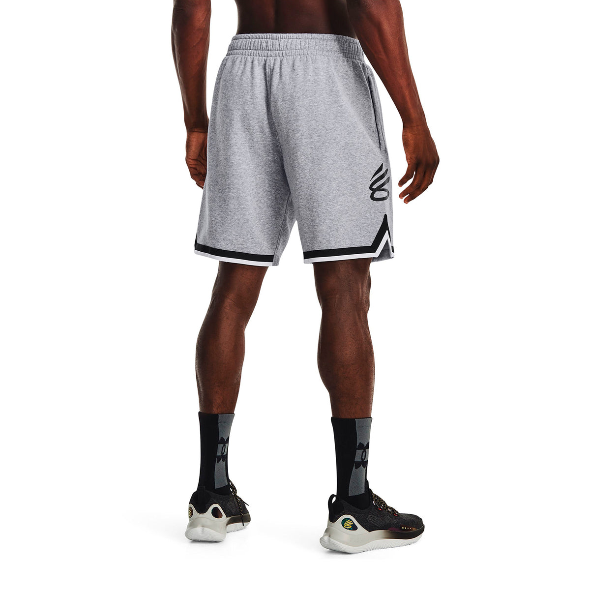 Short Basketball Hombre Color Gris-4