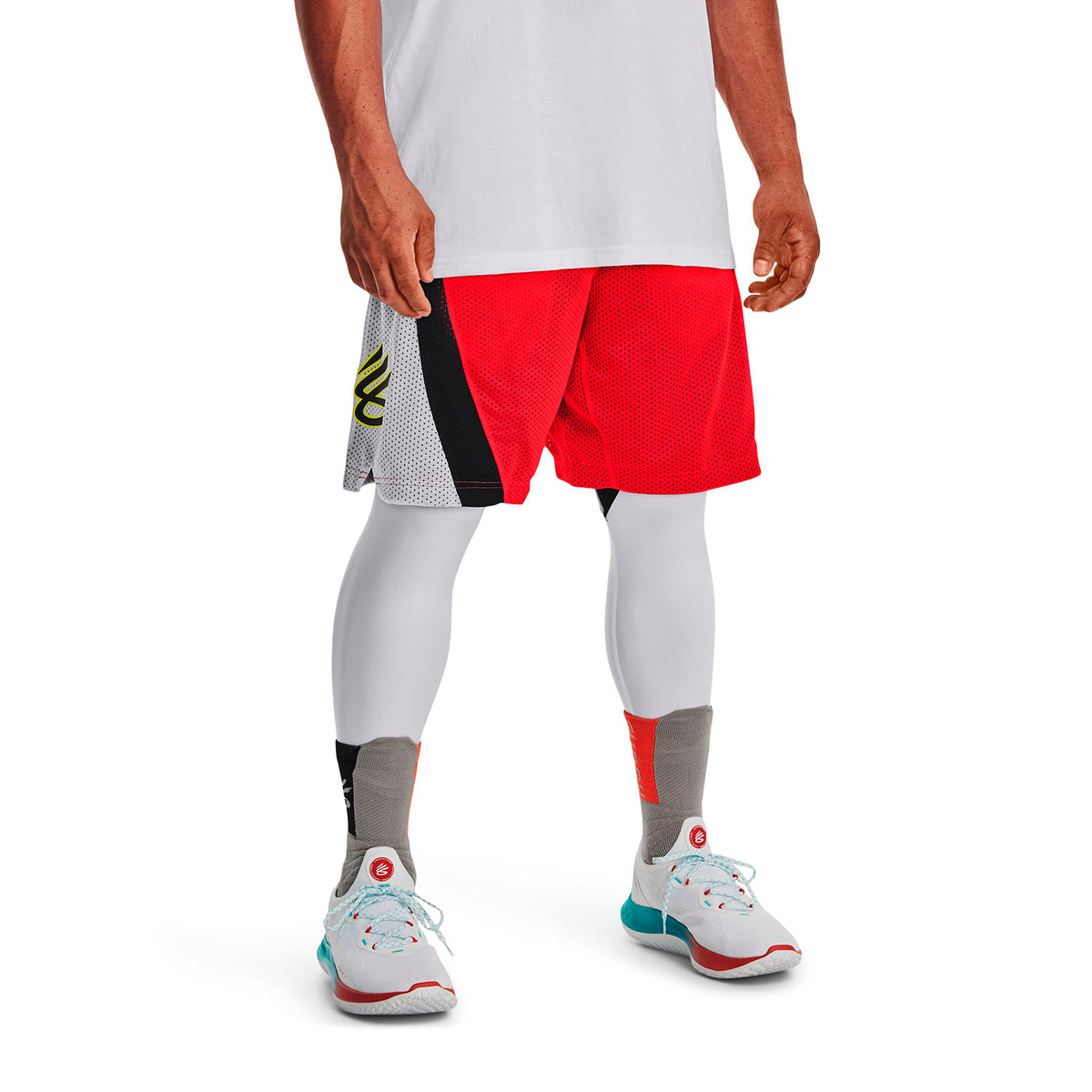Short Basketball Hombre Color Rojo-3