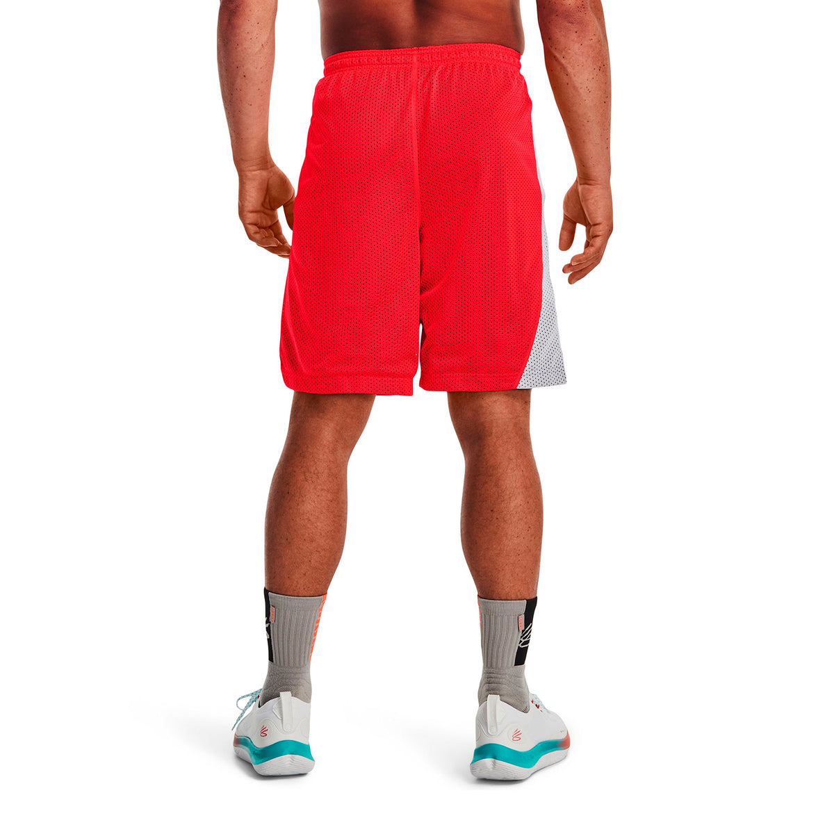 Short Basketball Hombre Color Rojo-4