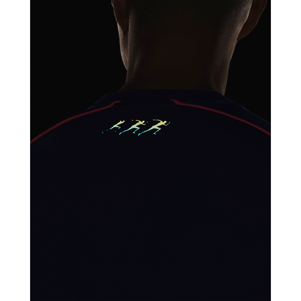 Camiseta Running Hombre Color Azul