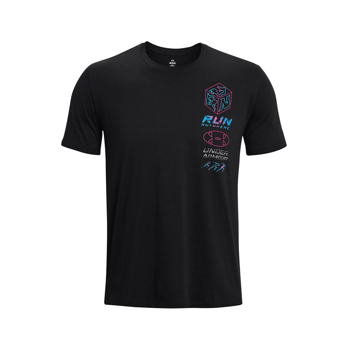 Camiseta Running Hombre Color Negro-1