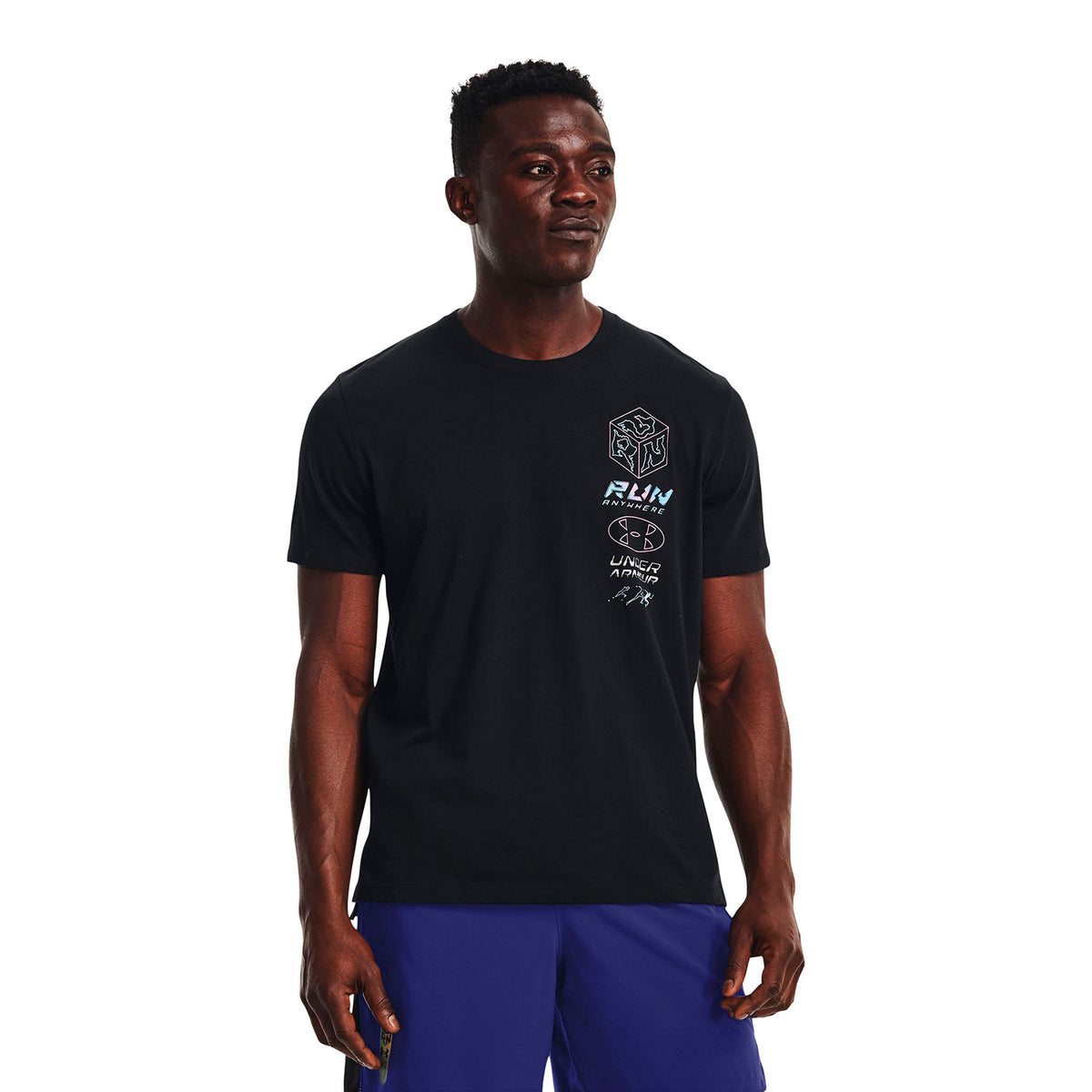 Camiseta Running Hombre Color Negro-4