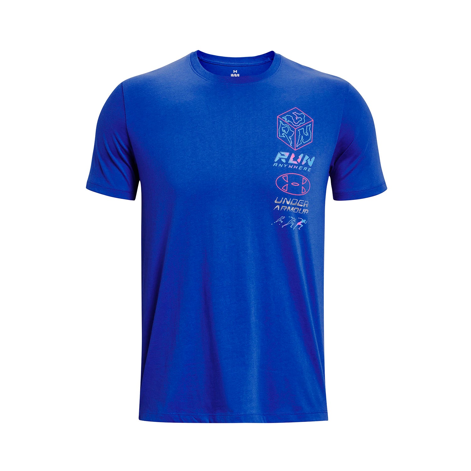 Camiseta Running Hombre Color Azul-1