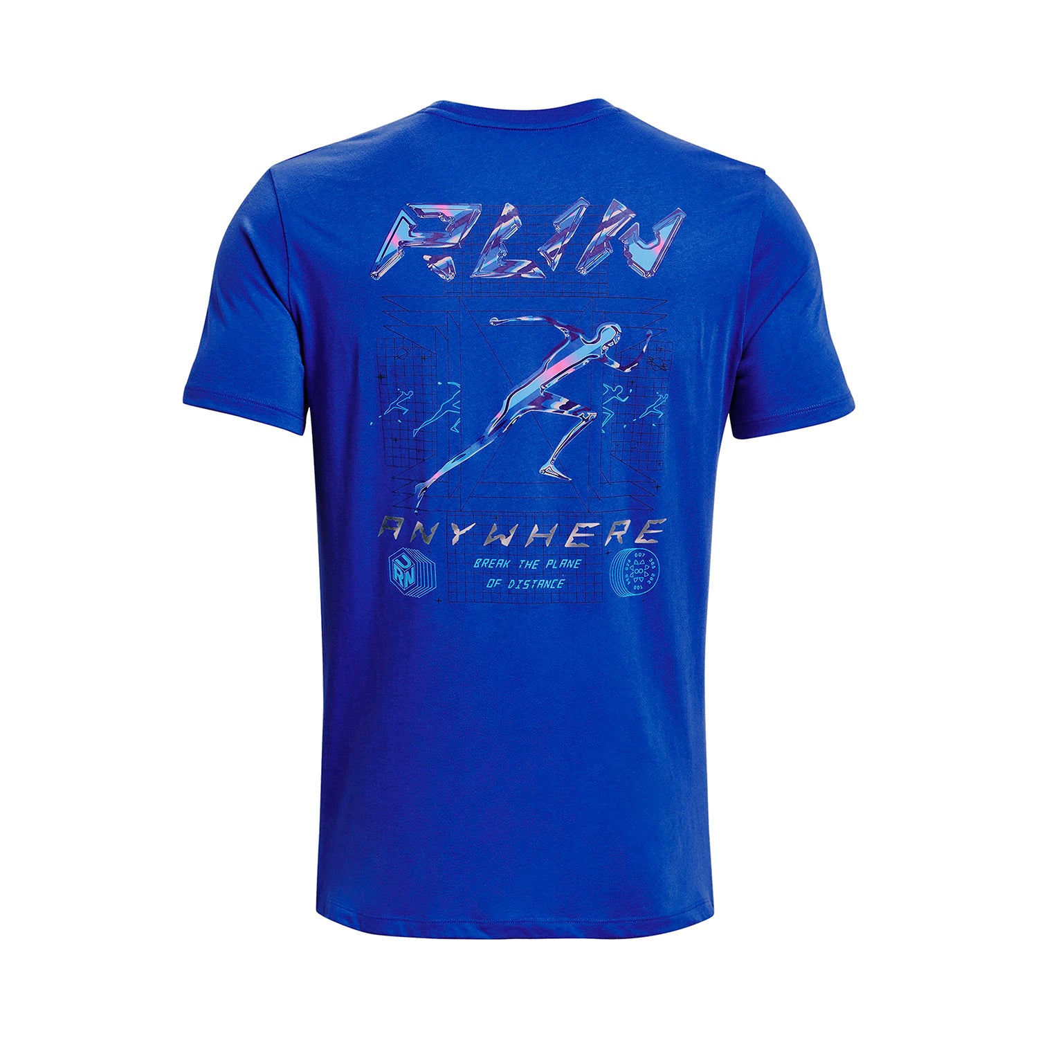 Camiseta Running Hombre Color Azul-2
