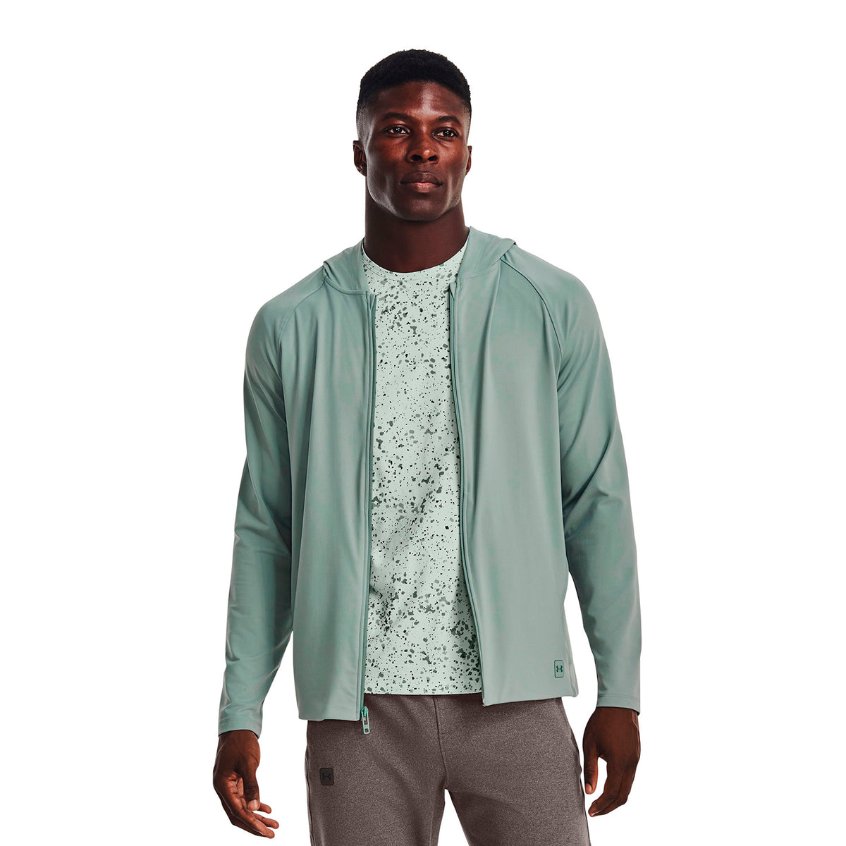 Saco Training Hombre Color Gris-3