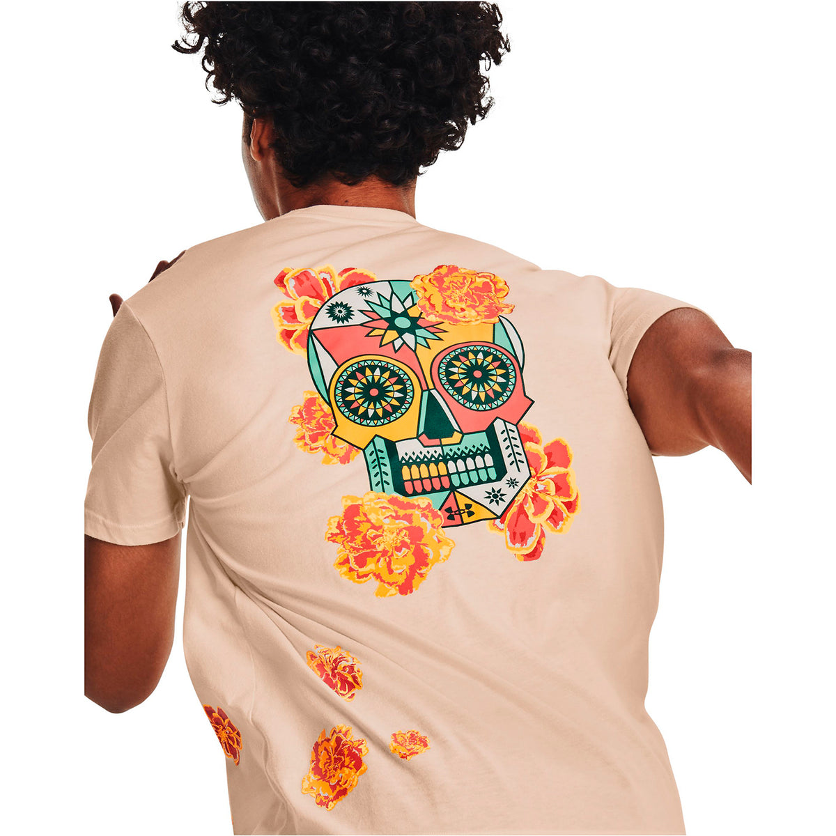 Camiseta Running Hombre Color Naranja-3