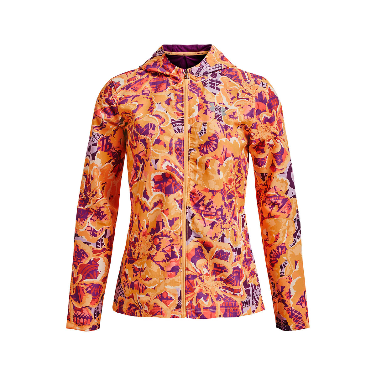 Chaqueta Running Mujer Color Naranja-1