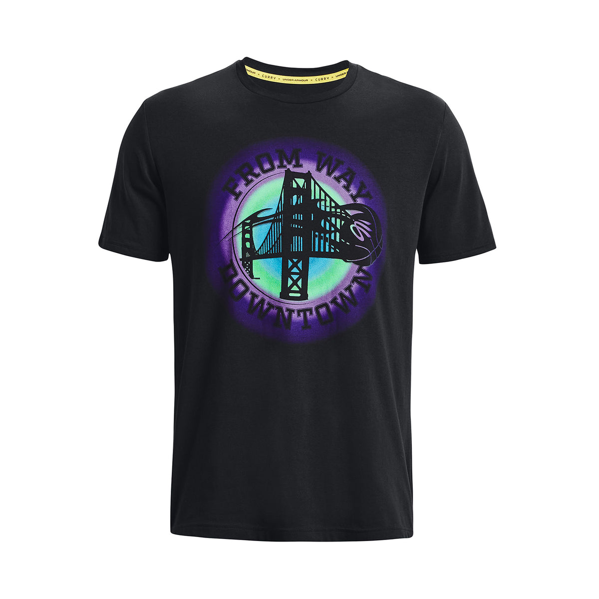 Camiseta Basketball Hombre Color Negro-1