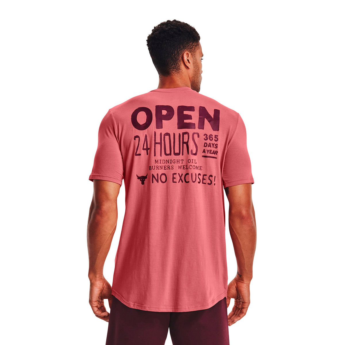 Camiseta Training Hombre Color Rosado-4
