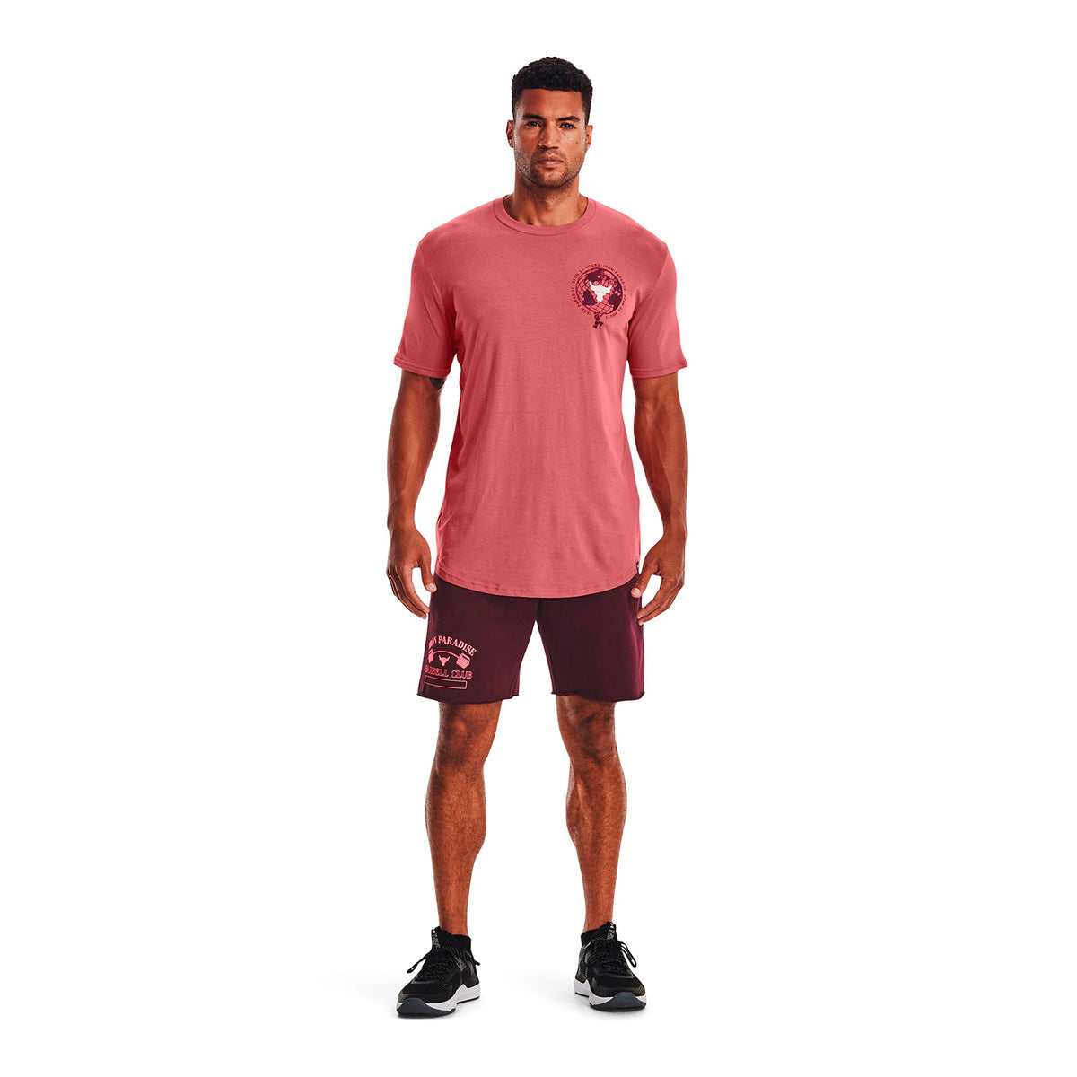 Camiseta Training Hombre Color Rosado-5